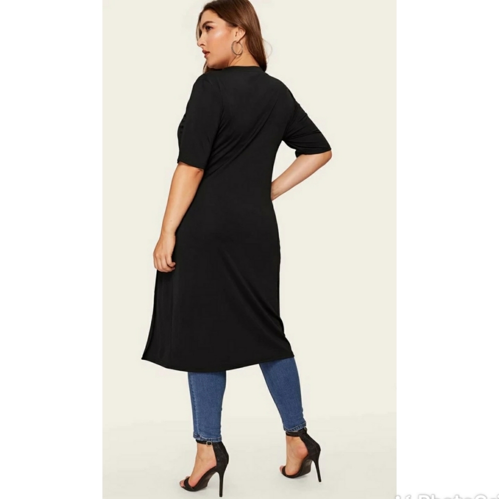 Split Longline Tee - Picture 3 of 4